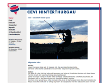 Tablet Screenshot of cevi-htg.ch